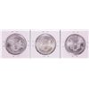 Image 2 : Lot of (3) 1996 $1 American Silver Eagle Coins