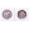 Image 2 : Lot of (2) Mexico 8 Reales Cap & Rays Silver Coins