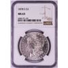 Image 1 : 1878-S $1 Morgan Silver Dollar NGC MS63