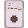 Image 1 : 1823/2 Capped Bust Dime Coin NGC Fair 2