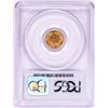Image 2 : 1873 Open 3 $1 Indian Princess Head Gold Dollar Coin PCGS MS62