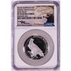 Image 1 : 2016P High Relief $1 Australian Eagle Silver Coin NGC PF70 Ultra Cameo Mercanti Signed