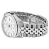 Image 6 : Rolex Mens Stainless Steel Silver Index Datejust Wristwatch