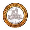 Image 2 : .999 Silver Pioneer Hotel & Gambling Hall $10 Casino Limited Edition Gaming Token