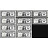 Image 1 : Lot of (10) Consecutive Uncirculated 1957 $1 Silver Certificate Star Notes