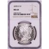 Image 1 : 1878-S $1 Morgan Silver Dollar Coin NGC MS64