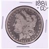 Image 1 : 1881-CC $1 Morgan Silver Dollar Coin