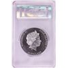 Image 2 : 2017 $25 Cook Islands Mt. Everest 5oz Silver Coin PCGS MS70 First Day of Issue