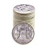 Image 2 : Roll of (20) Brilliant Uncirculated 1963 Franklin Half Dollar Coins