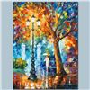 Image 1 : Afremov (1955-2019) "Night Aura" Limited Edition Giclee On Canvas