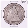 Image 1 : 1849 $1 Seated Liberty Silver Dollar Coin