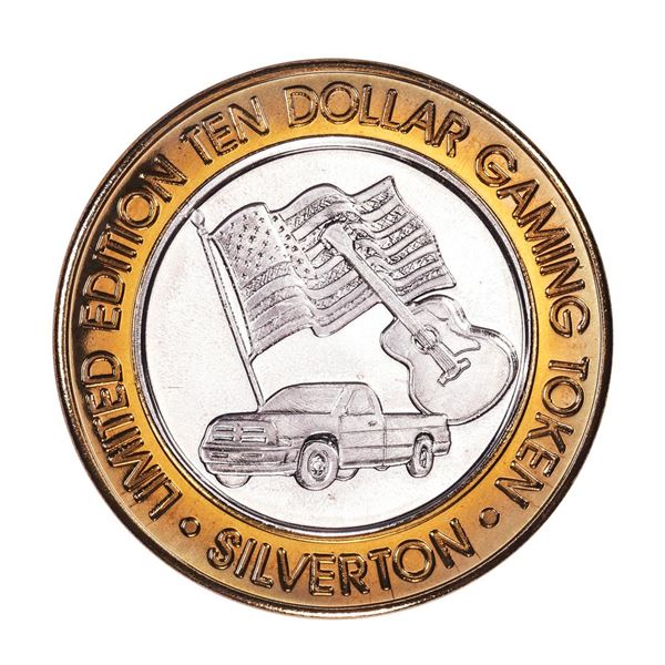 .999 Silver Silverton Casino Las Vegas, Nevada $10 Limited Edition Gaming Token