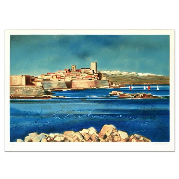 Robert Vernet Bonfort "Villandry" Limited Edition Lithograph On Paper