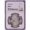Image 1 : 1878-S $1 Morgan Silver Dollar Coin NGC MS63
