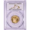 Image 1 : 2016-W Standing Liberty Quarter Gold Coin PCGS SP70 First Strike