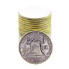 Image 2 : Roll of (20) Brilliant Uncirculated 1963 Franklin Half Dollar Coins