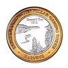 Image 1 : .999 Silver Harveys Lake Tahoe, Nevada $10 Casino Limited Edition Gaming Token