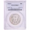 Image 1 : 1934-S Walking Liberty Half Dollar Coin PCGS MS65