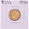 Image 1 : 1926 $2 1/2 Indian Head Quarter Eagle Gold Coin