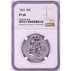 Image 1 : 1963 Proof Franklin Half Dollar Coin NGC PF68