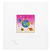 Image 2 : Peter Max "Cosmic Runner With Planets" Limited Edition Lithograph On Paper