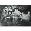Image 1 : Signed German Etching, Music, Beer, Merrymaking