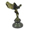 Image 2 : Spirit of Ecstasy Rolls Royce Emblem Bronze Sculpture