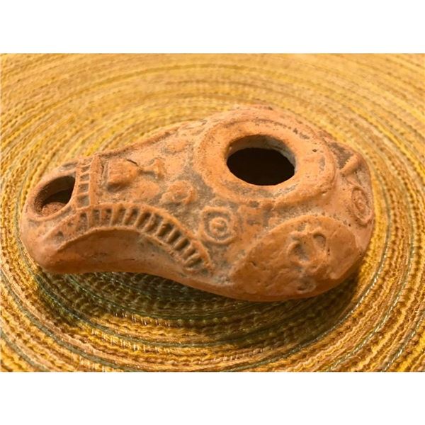 Handmade Terra Cotta Clay Oil Lamp