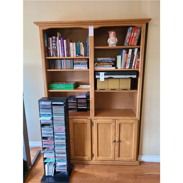 Assortment of CDs and Books Cat B