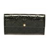 Image 1 : Louis Vuitton Black Vernis Leather Sarah Wallet