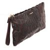 Image 3 : Coach Brown Sequin Ocelot Leather Madison Zip Clutch