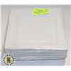 Image 1 : LOT OF 6 X 9” SQUARE PLATES – WORLD SL-9