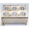 Image 1 : STAINLESS STEEL CUTLERY TRAY WITH REMOVABLE