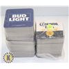 Image 1 : LOT OF BAR COASTERS INCLUDING CORONA AND