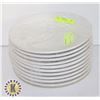 Image 1 : LOT OF 10 X 8.5” WIDE RIM BOWL – BROWNE