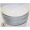 Image 1 : STACK OF 9 OVAL RESTAURANT BOWLS