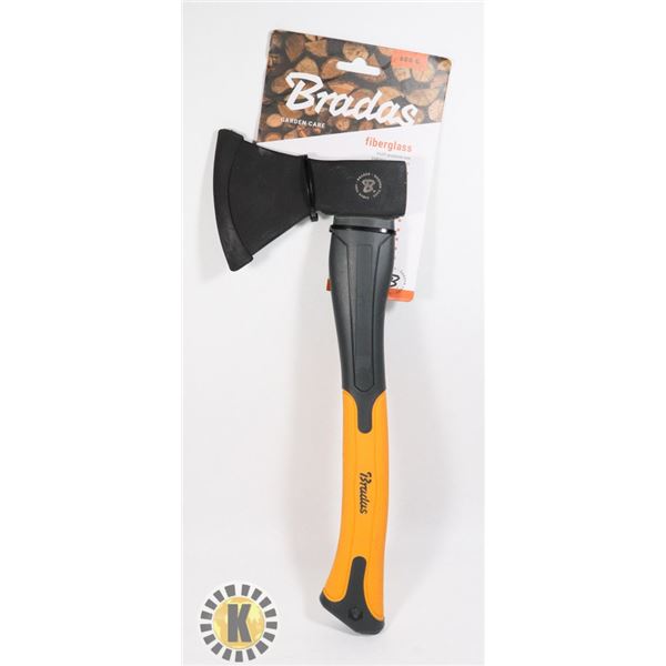 NEW FIBERGLASS HANDLE MULTI-PURPOSE SMALL AXE