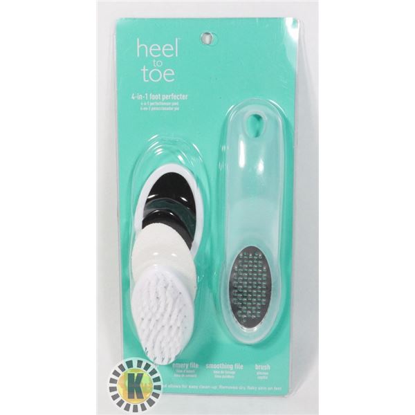 NEW 4-IN-1 FOOT PERFECTER SET