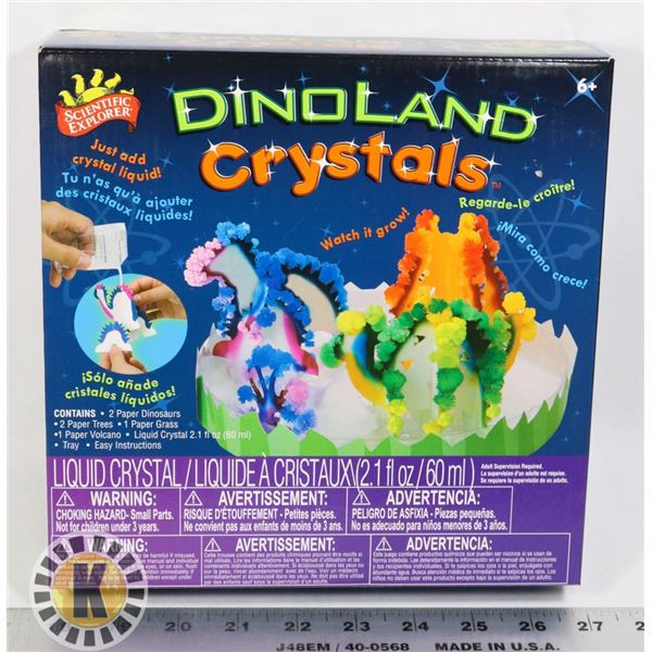 NEW DINOLAND CRYSTALS