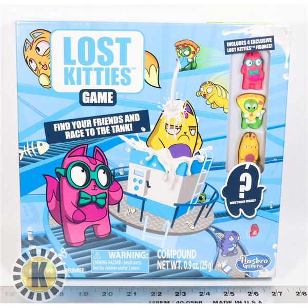 NEW LOST KITTIES BOARD GAME BY HASBRO