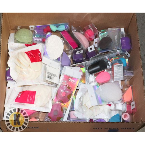 BOX OF QUO MAKE UP PRODUCTS