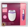 Image 1 : NEW PHILIPS SATINELLE HAIR REMOVAL KIT