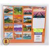 Image 1 : NEW 12 MONTH 2PCAK 2022 LANDSCAPES CALENDARS