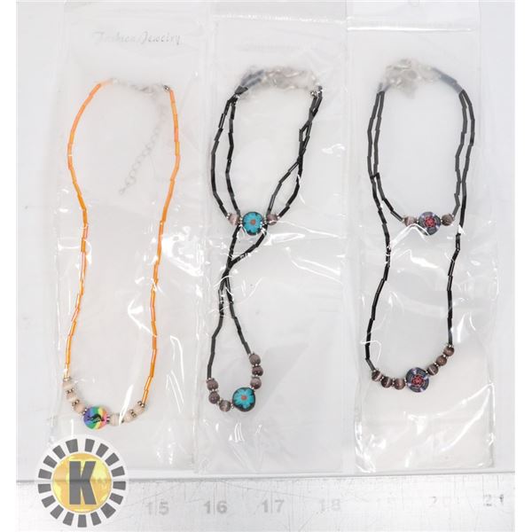 NEW 3PC FASHION NECKLACE SETS