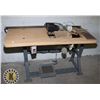 Image 1 : INDUSTRIAL SEWING MACHINE TABLE