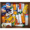 Image 1 : FLAT OF ASSORTED FOOT CARE PRODUCTS