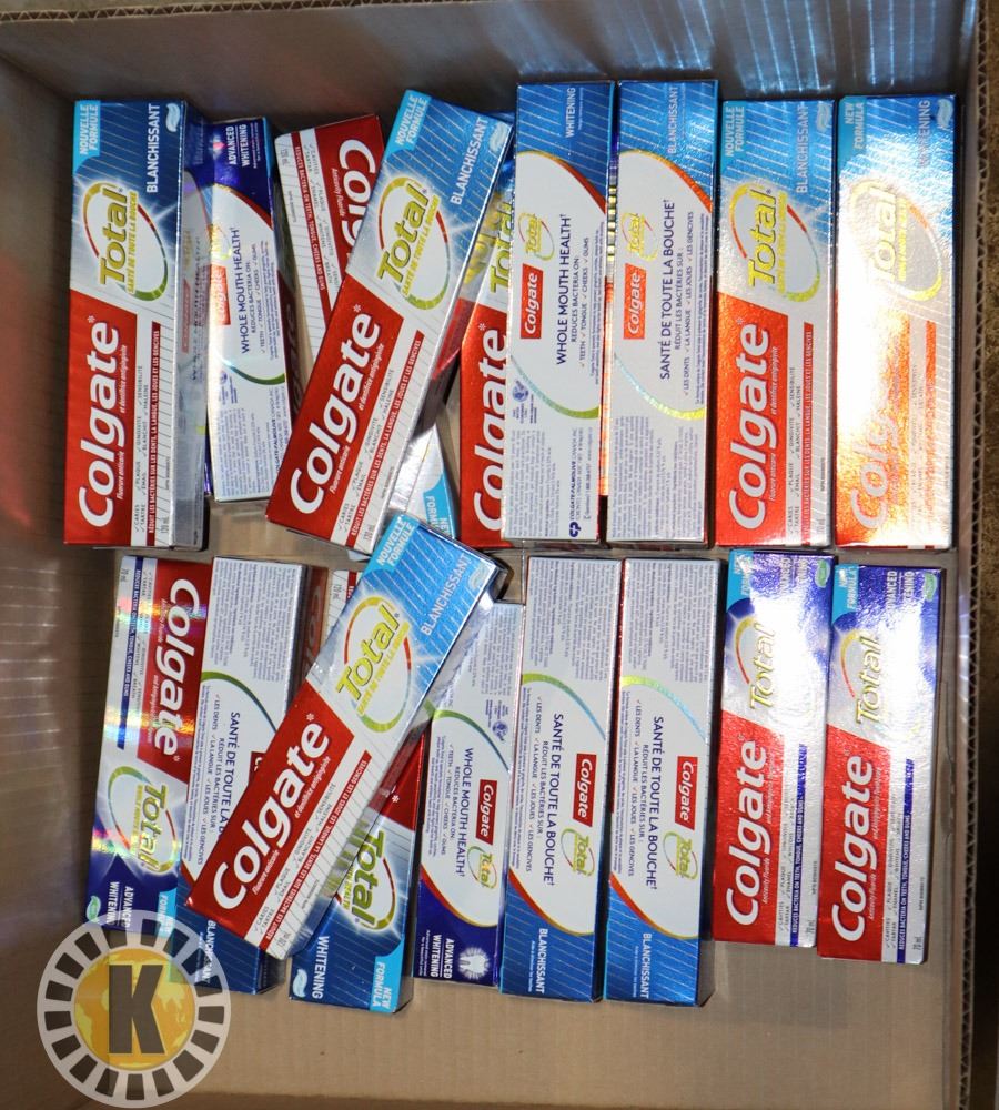 Colagte Different Toothpaste FLAT OF ASSORTED COLGATE TOOTHPASTE