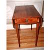 Image 1 : Pembroke Walnut Table Tunbridge 19th Century #2246243