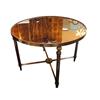 Image 1 : Art Deco Coffee Table in Brass and Glass #2246278