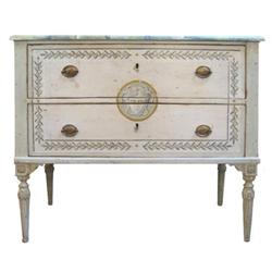 Pair of Hand Painted Italian Chests #2246289